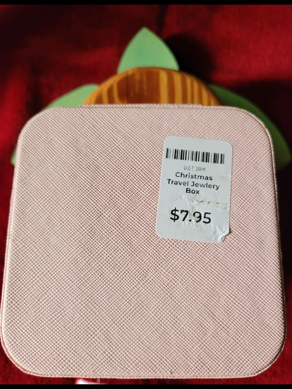 Kids Pink Santa Pattern Travel Case - Unbranded